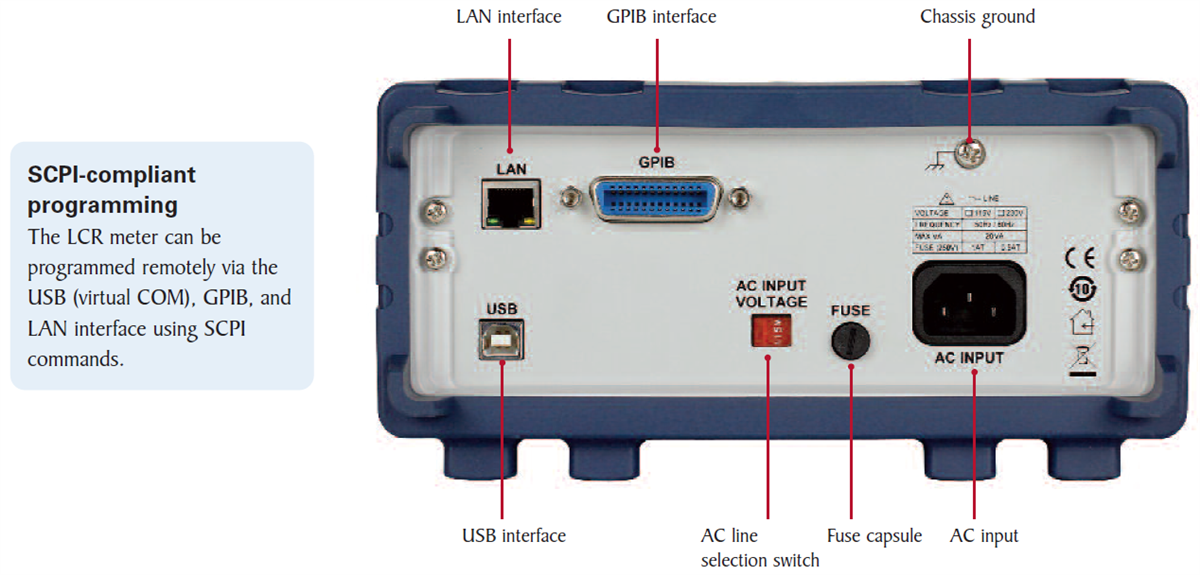 Bench LCR Meter Model 891 B&K Mouser